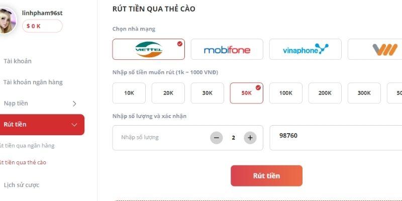 Lưu ý cho hội viên khi thực hiện rút tiền May88 về tài khoản