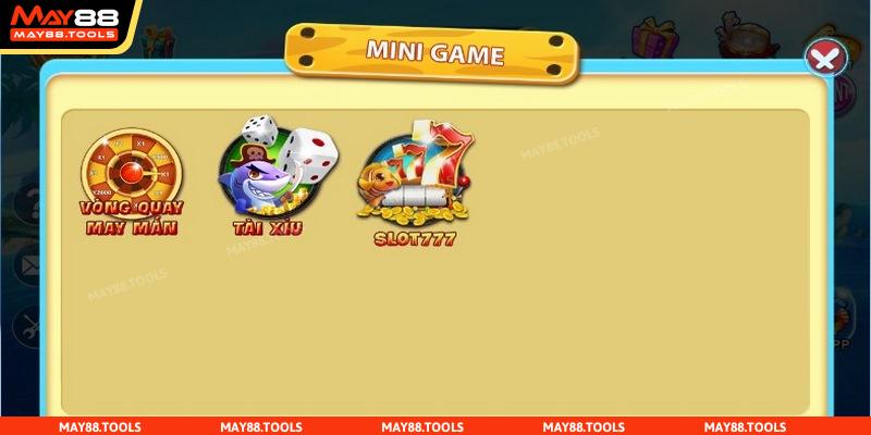 Danh mục Mini Game thuộc chủ đề game bắn cá